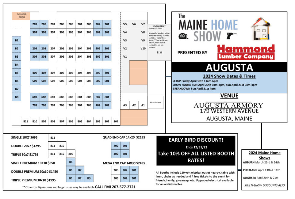 Online Registration The Maine Home Show